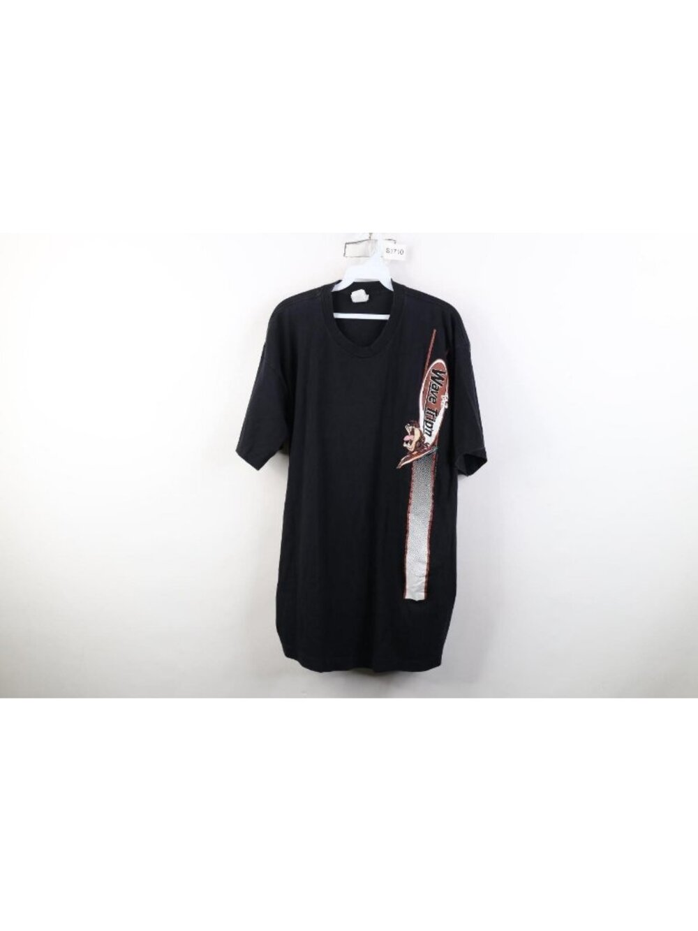 Vintage 90s Looney Tunes Mens XL Taz Devil Wave Tripping Surfing Surf T-Shirt